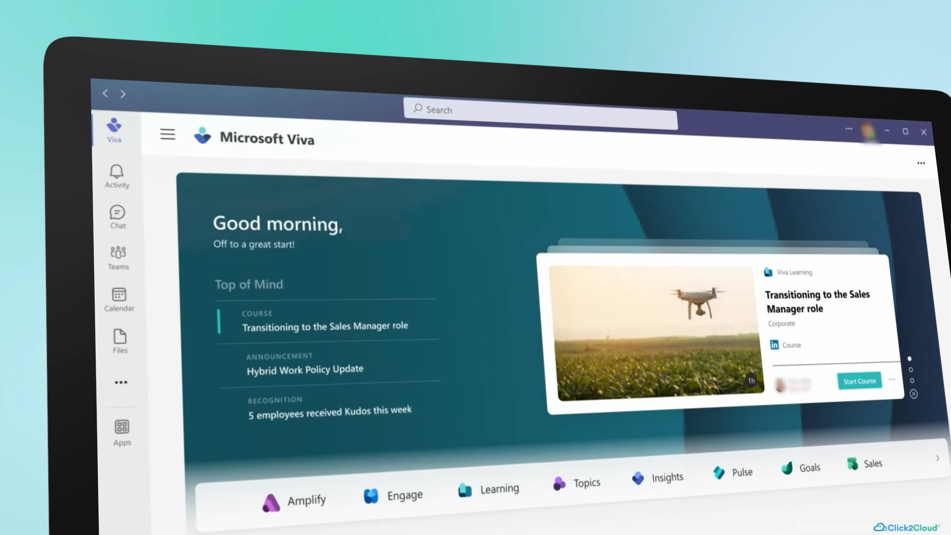 Embrace Cloud Intel to Enhance Your Employee Experience with Microsoft Viva-Click2Cloud Embrace Cloud Intel to Enhance Your Employee Experience with Microsoft Viva-Click2Cloud